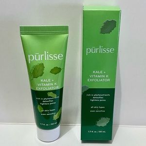 Purlisse Kale +Vitamin K Exfoliator Exfoliating Face Polish - NEW SEALED - 1.7oz